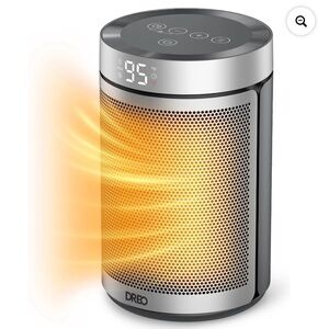 Dreo Space Heaters for Inside, Portable Electric Heater for Home with Thermostat